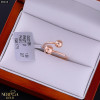 Rose gold women's ring #68618