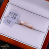 Rose gold women's ring #68910