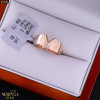 Rose gold women's ring #68986