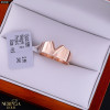 Rose gold women's ring #68987