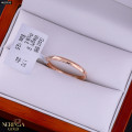 Rose gold women's ring #68998