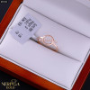 Rose gold women's ring #69102