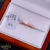 Rose gold women's ring #69105