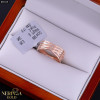 Rose gold women's ring #69119