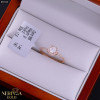 Rose gold women's ring #69120