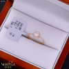 Rose gold women's ring #69121