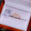 Rose gold women's ring #69057