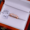 Rose gold women's ring #69066