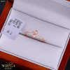 Rose gold women's ring #69075