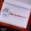 Rose gold women's ring #69095