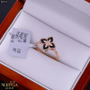 Rose gold women's ring #69170