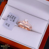 Rose gold women's ring #69181