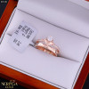 Rose gold women's ring #69182