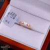 Rose gold women's ring #69185
