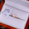 Rose gold women's ring #69192