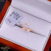 Rose gold women's ring #69198