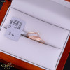 Rose gold women's ring #69200