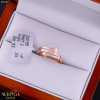 Rose gold women's ring #69209
