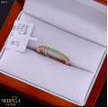 Rose gold women's ring #69511