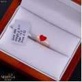 Rose gold women's ring #69756