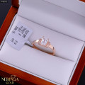 Rose gold women's ring #70078