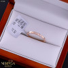 Rose gold women's ring #70081