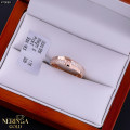 Rose gold women's ring #70089