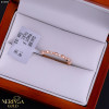 Rose gold women's ring #70094