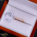 Rose gold women's ring #70096