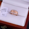 Rose gold women's ring #65005