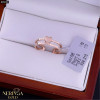 Rose gold women's ring #65030