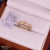 Rose gold women's ring #59913