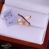 Rose gold women's ring #65031