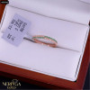 Rose gold women's ring #64998