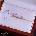 Rose gold women's ring #64971