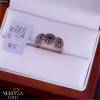 Rose gold women's ring #64981