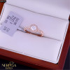 Rose gold women's ring #64978