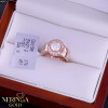 Rose gold women's ring #64911