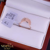 Rose gold women's ring #64916