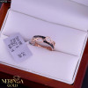Rose gold women's ring #64918