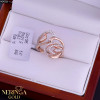 Rose gold women's ring #64929