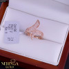 Rose gold women's ring #64933