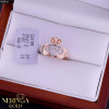 Rose gold women's ring #64935