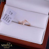 Rose gold women's ring #65122