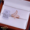 Rose gold women's ring #65048