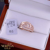 Rose gold women's ring #65053