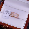 Rose gold women's ring #65034