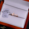 Rose gold women's ring #67442
