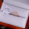 Rose gold women's ring #67249