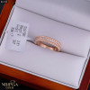 Rose gold women's ring #67259